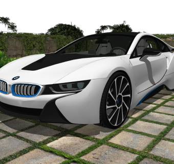 超精细汽车模型 宝马 BMW-i8
